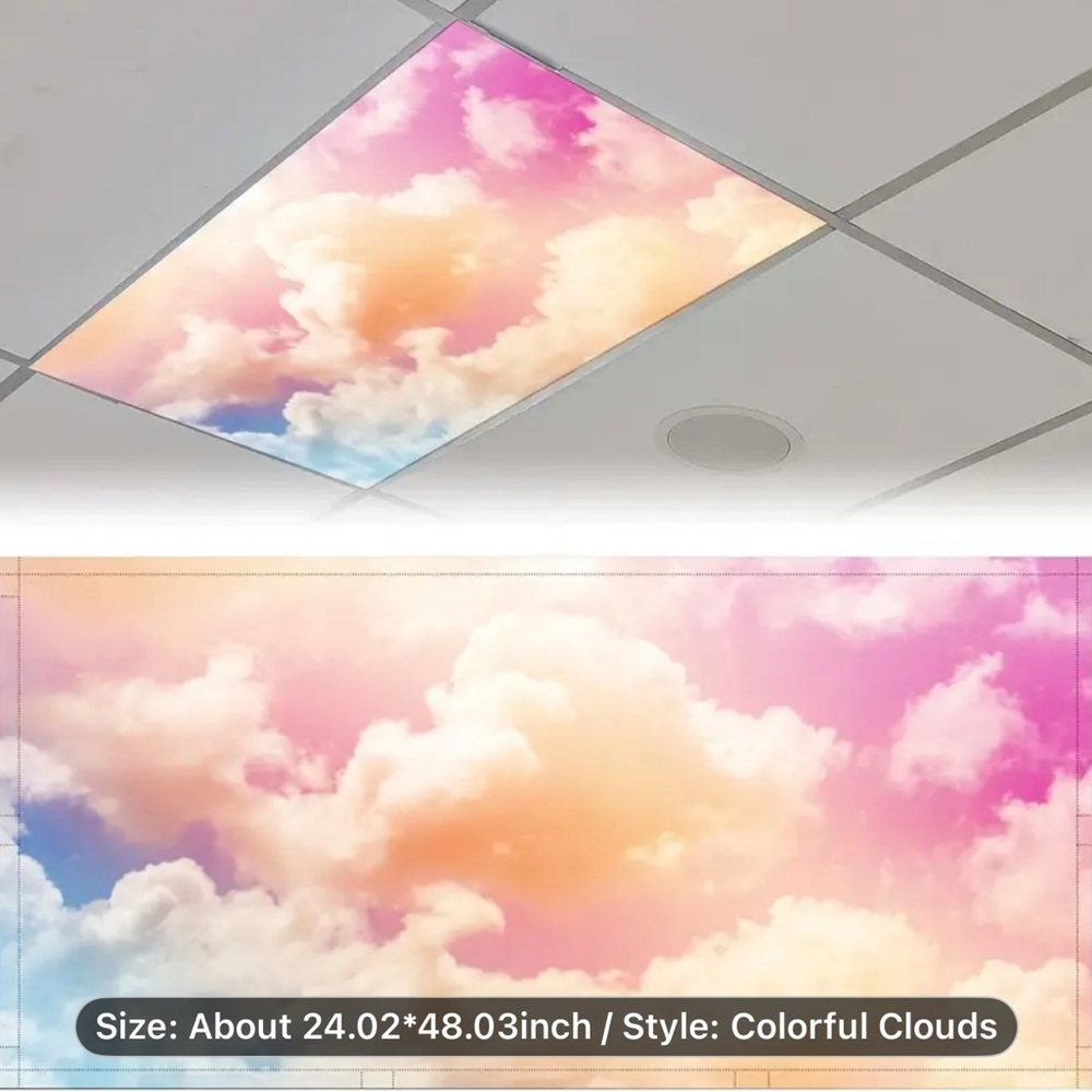 Colorful Cloud Ceiling Panel - Picture 2 of 7